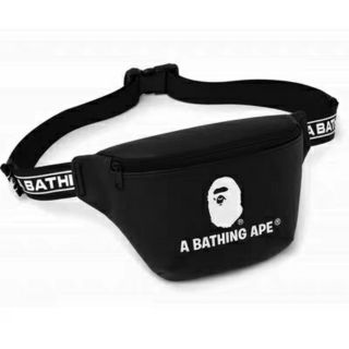 APE BAPE 猿人 日本雜誌贈品 側背小包 腰包 嘻哈 饒舌 HIP HOP