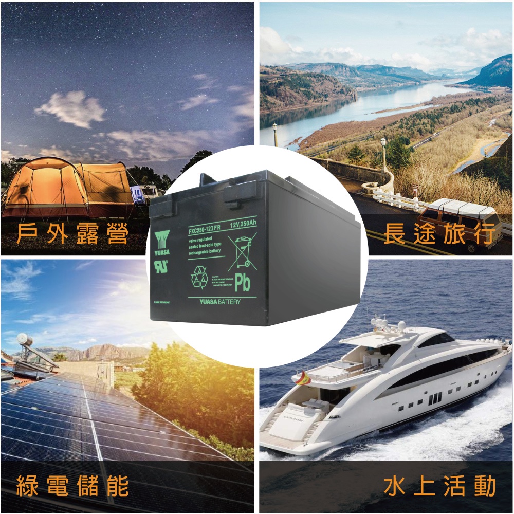最新現貨深循環電池FXC250-12IFR 250安培 露營用 重型行動電源 儲備能源 船艇 遊艇 24h出貨