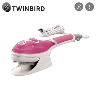 日本TWINBIRD手持式蒸氣熨斗-粉色(SA-4084P)