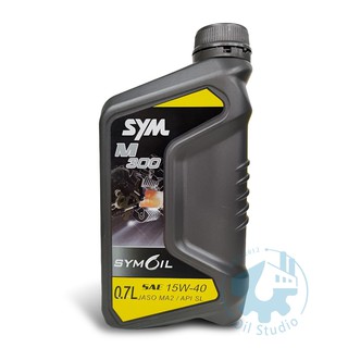 《油工坊》SYMOIL 三陽 M300 15W40 機油 0.7L 陶瓷汽缸 SYM