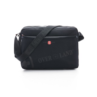 OVERLAND - 美式十字軍 - LOGO浮印拉鍊側揹包(大/L) - 3141
