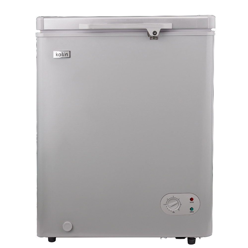 歌林 100公升冰櫃 銀色冷凍櫃 KR-110F05-S (含標準安裝) 大型配送