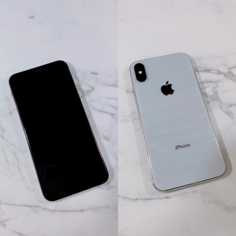 售 iPhoneX 256G 銀白色 女用機