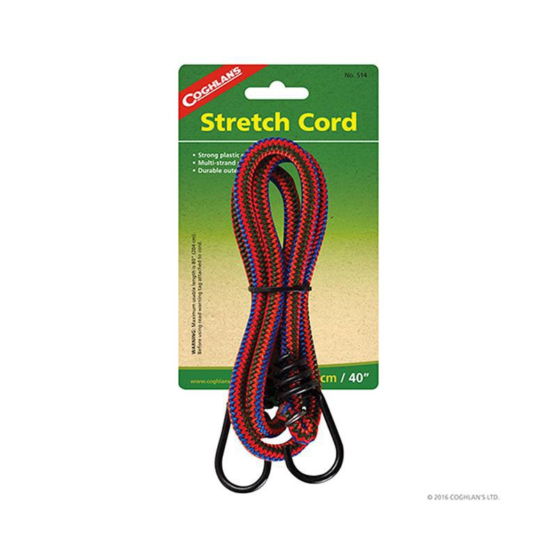 COGHLANS  514 雙勾彈力繩1入 STRETCH CORDS - 40"