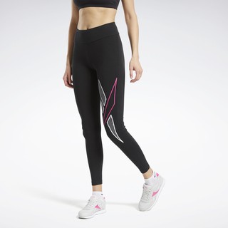 REEBOK CLASSICS BIG VECTOR LEGGINGS 女款 緊身褲 復古 彈性 黑色 FT8124