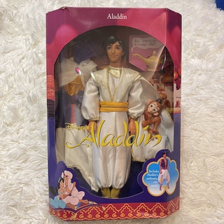 迪士尼 阿拉丁 ALADDIN 王子 公仔 古董 美泰兒 MATTEL 芭比 茉莉公主 Jasmine 玩偶