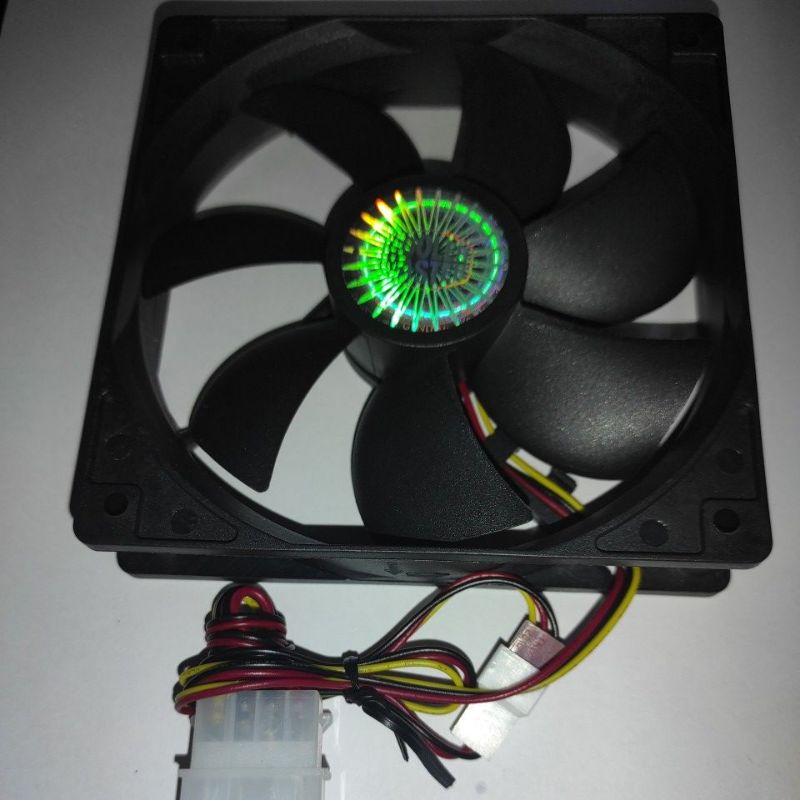 全新未用 酷媽 COOLER MASTER 12cm 風扇 12公分風扇 12CM 系統風扇 靜音風扇 原廠全新機殼拆下