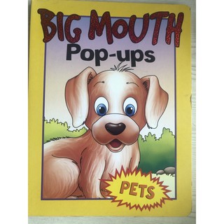 二手書籍-進口立體書 英文繪本Big Mouth Pop-ups