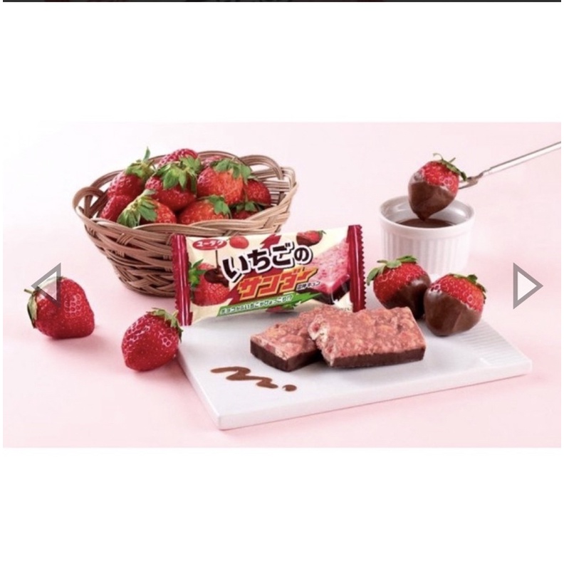 日本代購🇯🇵  日本雷神草莓巧克力 一組五入