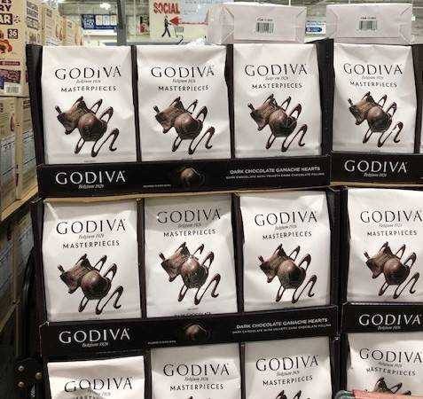 Godiva 心型軟夾心巧克力
