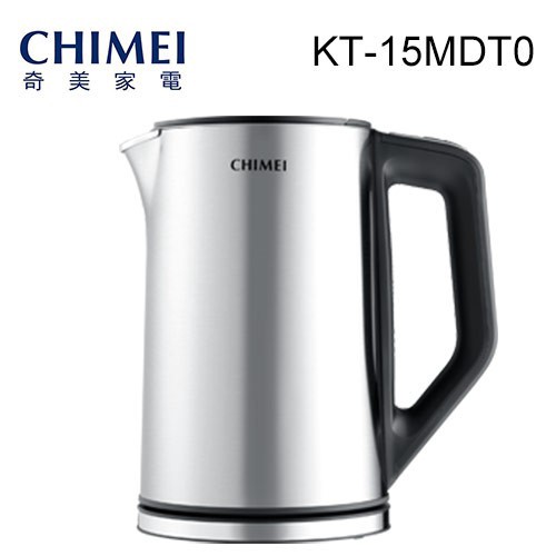 CHIMEI 奇美 KT-15MDT0 電茶壺 1.5L 智能溫控 不鏽鋼快煮壺 廠商直送
