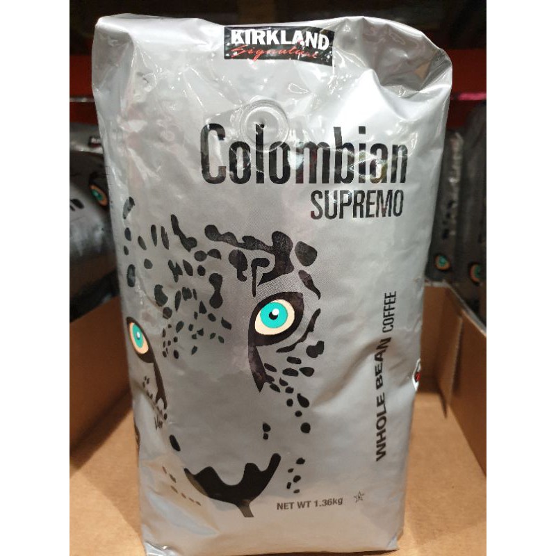 🍀好市多代購🍀科克蘭 哥倫比亞 Colombian supremo 咖啡豆 1.36公斤 Kirkland coffee