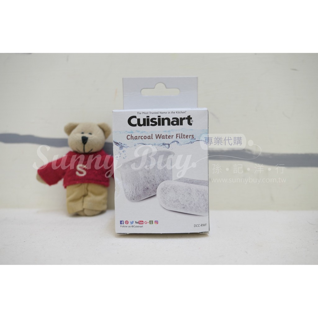 【Sunny Buy】◎現貨◎ Cuisinart 咖啡機水箱 原廠濾心 DCC-RWF Water Filte 2入