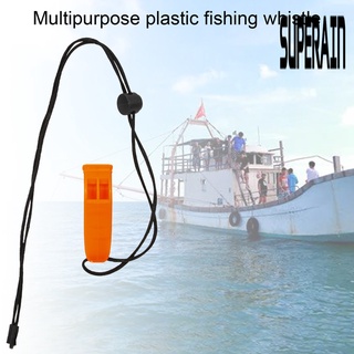 【嘉和運動】戶外海上船用簡易便攜口哨 多用途塑膠釣魚哨子口哨