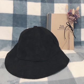 日式素色漁夫帽 #黑色 #二手拍賣