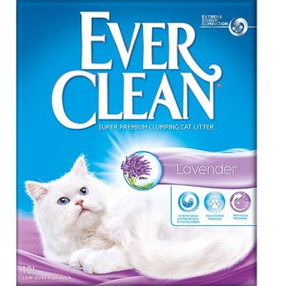 ★動物雲 SNOW的家★歐規 Ever Clean 藍鑽薰衣草結塊貓砂10L (9kg)