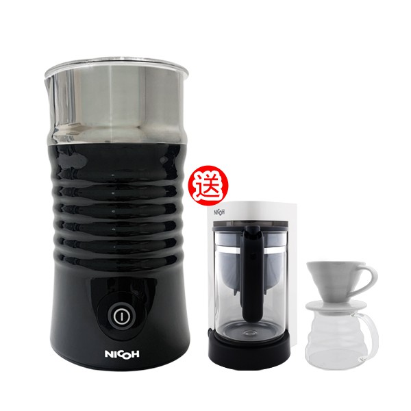NICOH電動冷熱奶泡機NK-NP02送咖啡機組 通過BSMI 商檢局認證 字號R3B207