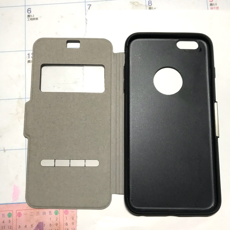 moshi 掀蓋保護殼 iPhone 6s Plus 金屬質感