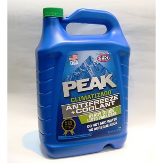 PEAK 美國原裝 公司貨 長效型水箱冷卻液 水箱精(33 %預混型) 有效降溫-防凍-防鏽 3.78公升 1加侖水箱精