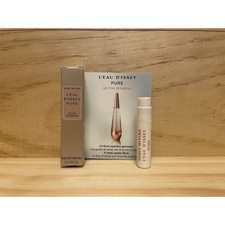 美國原裝ISSEY MIYAKE 三宅一生 nectar de parfum 昇華淡香精 女性 針管／試管 1ML
