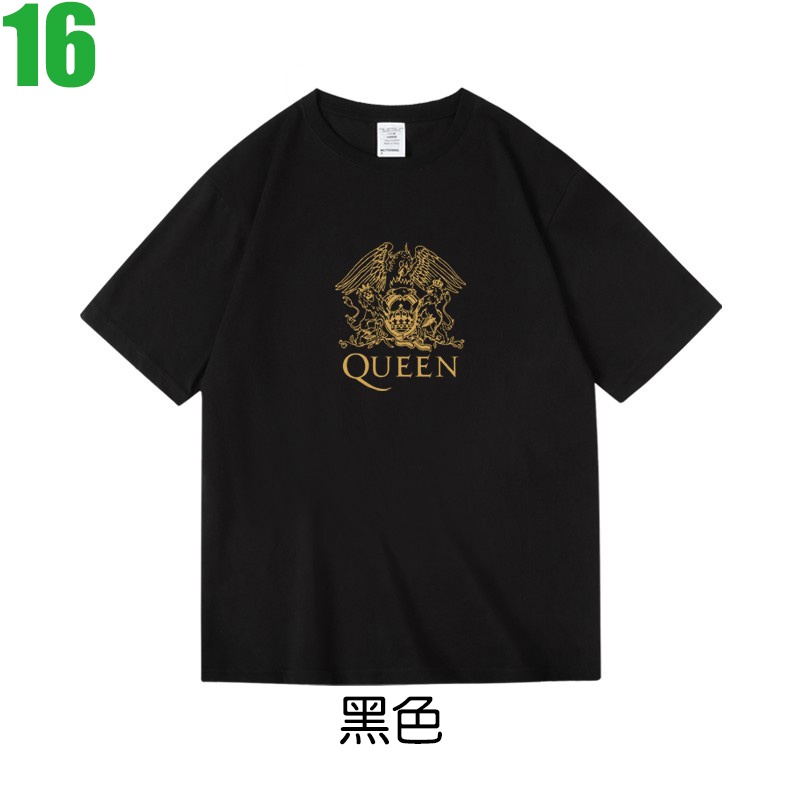 QUEEN【皇后合唱團】短袖搖滾樂團T恤(共7種顏色可供選購) 新款上市購買多件多優惠!【賣場五】