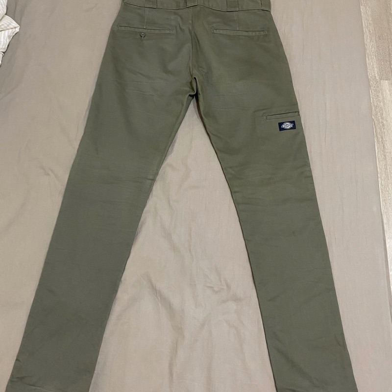 Dickies 811 skinny 軍綠工作褲