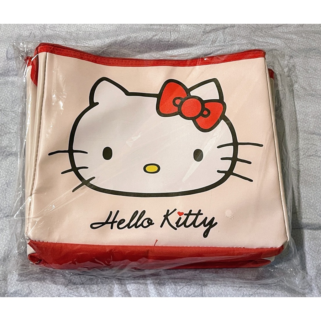 Hello Kitty 箱型保冰袋 (全新未使用) 雜物出清