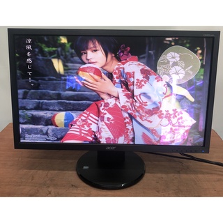 【蝦米電腦】二手 宏碁 acer V223HQL 21.5吋 LCD 液晶電腦螢幕 含喇叭 螢幕 電腦螢幕 顯示器