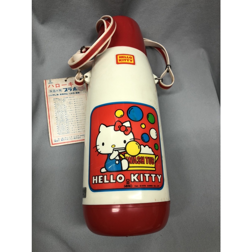 ＜采芳小舖＞Hello Kitty,凱蒂貓,三麗鷗,Sanrio,1976 保溫瓶,水壺(iri**客訂)