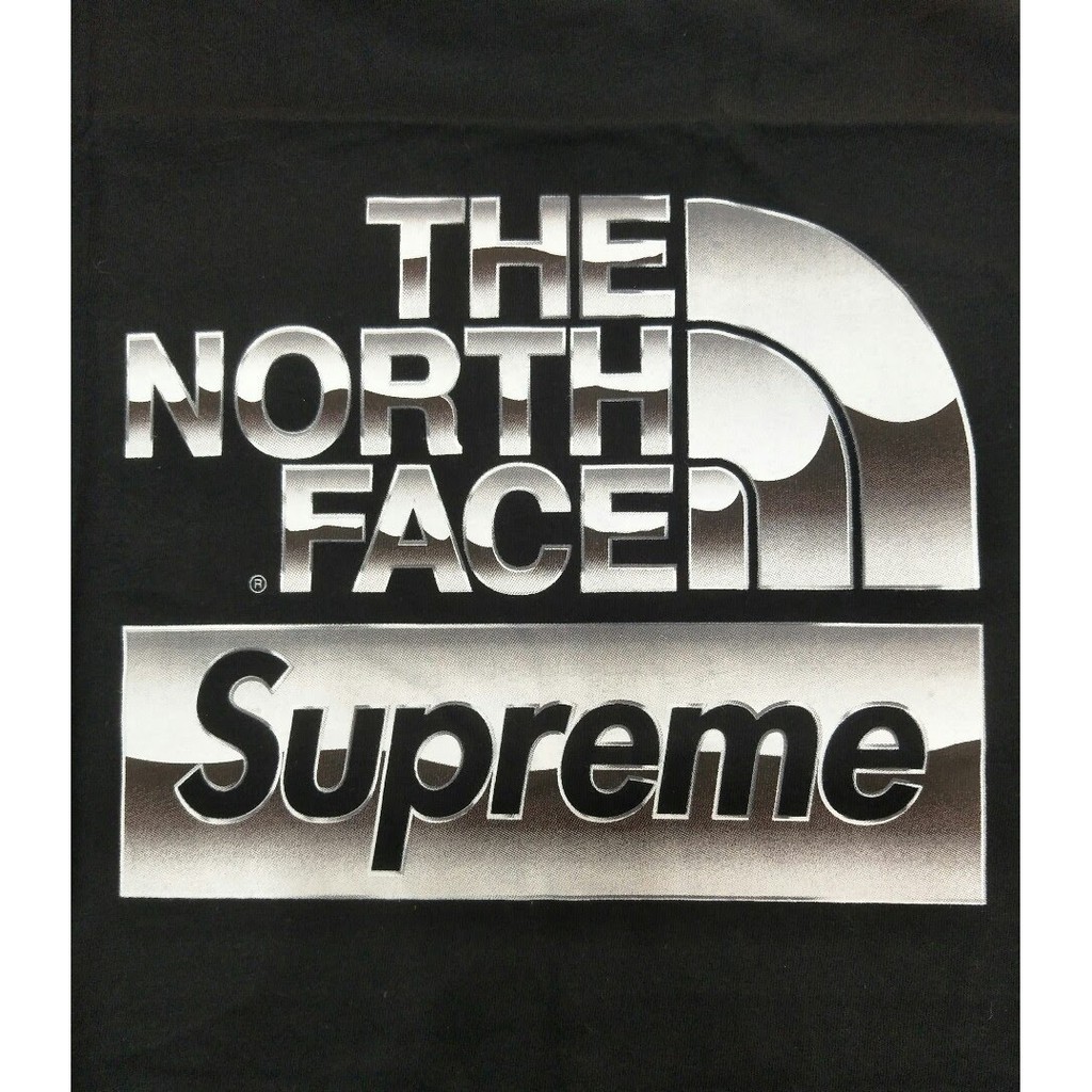 supreme t shirt north face