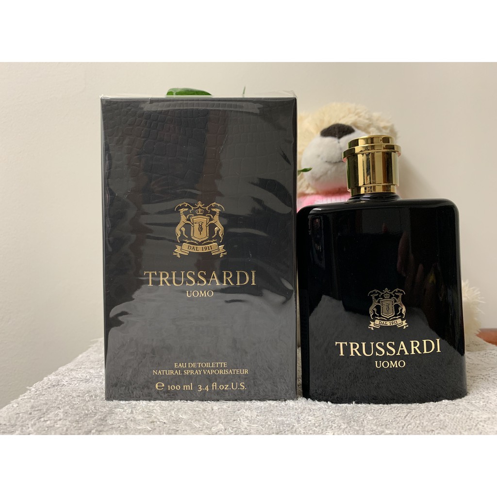 TRUSSARDI Uomo 百年紀念款男性淡香水 100ml &lt;9成新 少用出售&gt;