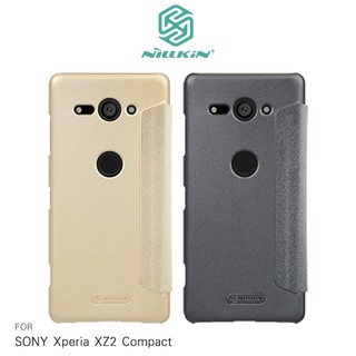 NILLKIN SONY Xperia XZ2 Compact 星韵皮套 超薄 側翻 保護套 手機殼