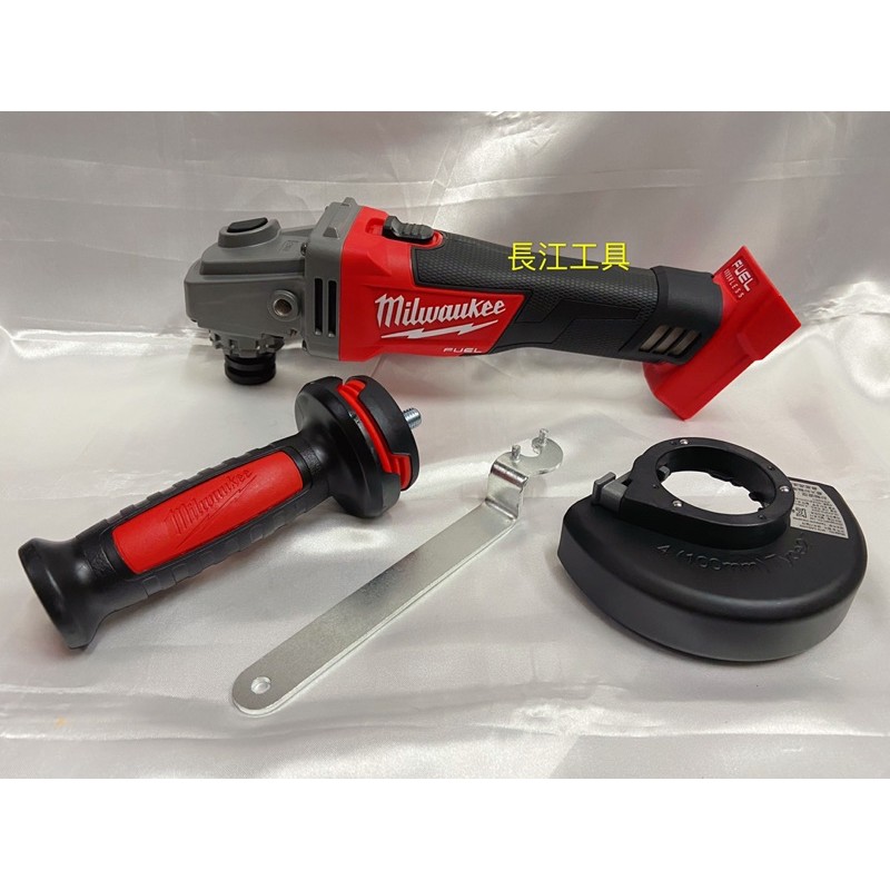 ［長江工具］含稅 美沃奇 Milwaukee  M18CAG100X-0 充電18V無碳刷4"砂輪機(空機）米沃奇