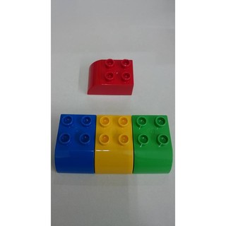 "Amber's 樂高小店” LEGO duplo 得寶 2X3 零件 弧度磚