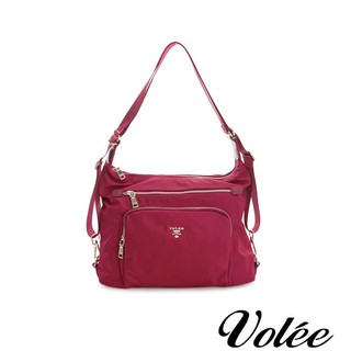 Volee飛行包 - 三用 多口袋 側背包/肩背包 /後背包 美國紅