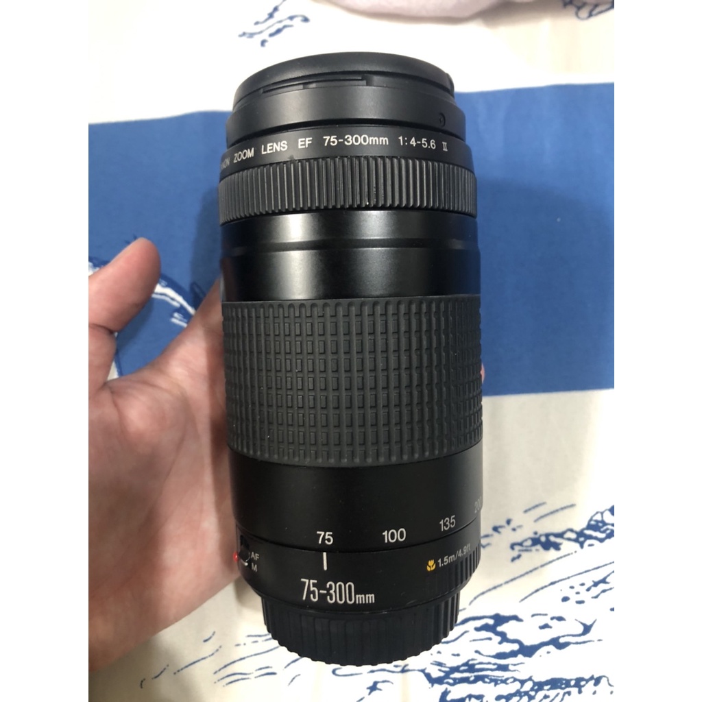 Canon 佳能 EF 75-300mm F4-5.6 II 望遠長焦 二手鏡頭出售 新手用長焦