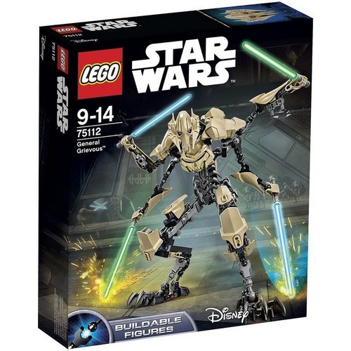 【Lego777】樂高 絕版 Lego 75112 General 葛瑞費斯將軍 Starwars 星戰