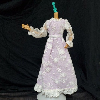 古典蕾絲禮服 芭比娃娃 衣服 稀有古典 復古洋裝 出清特價