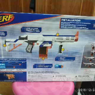 又心小舖。NERF 復仇者四合一 菁英系列 衝鋒槍 ELITE CS-12白色 拆盒可超商取貨