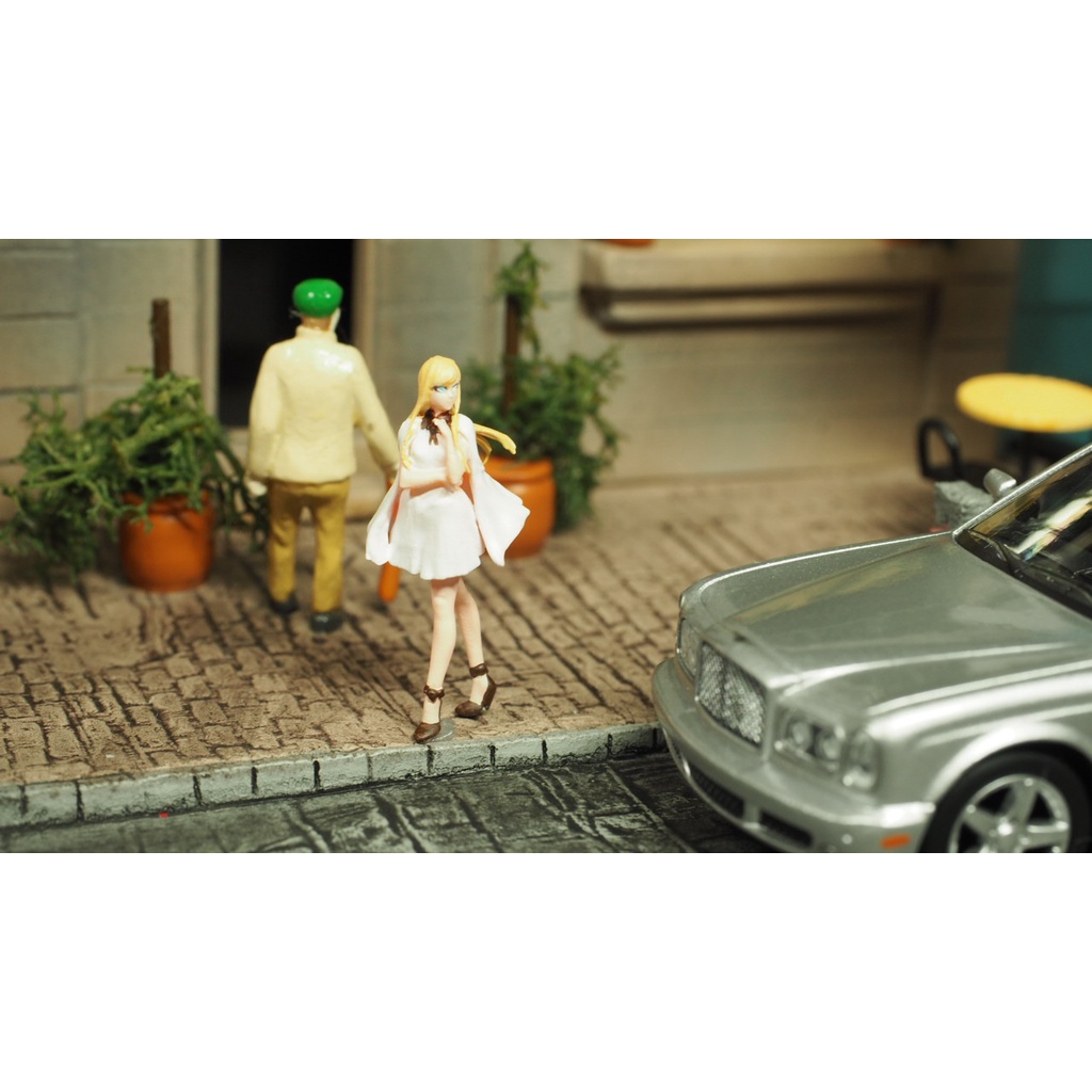 DWS+ 夢之工房 1/64 人偶 機動戰士鋼彈 閃光的哈薩威 琪琪 安達露西亞 1 個組 Ver 2 sto