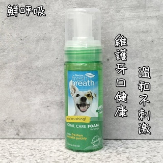 美國 Fresh breath鮮呼吸 寵物專用潔牙幕斯 133ML 潔牙慕斯 寵物口腔 寵物牙膏 寵物潔牙水 漱口水