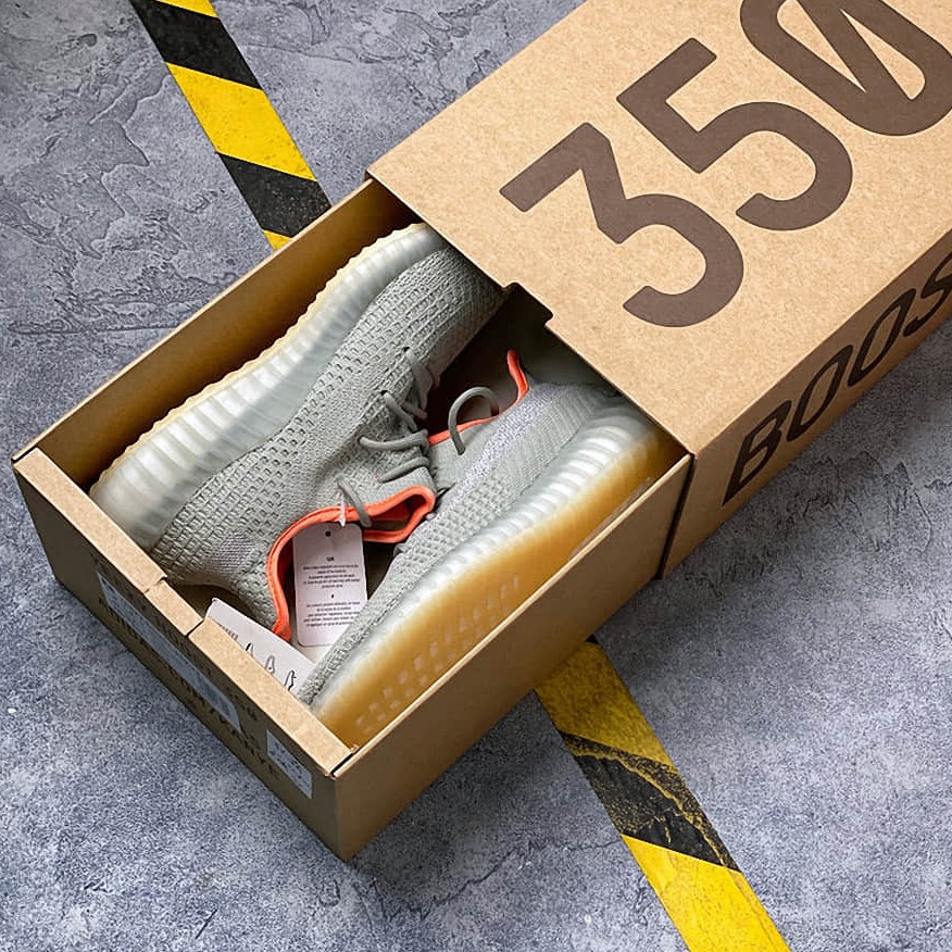 【Focus Store】 Yeezy Boost 350 V2 Desert Sage 灰橘 側透滿天星 FX9035