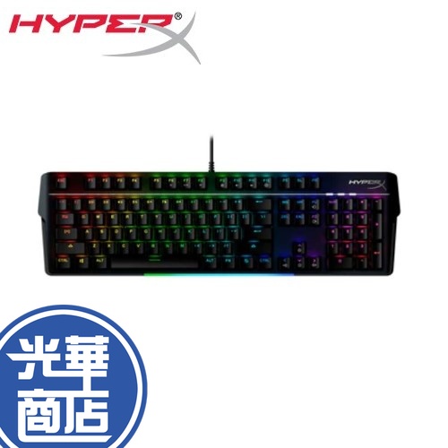 HyperX Alloy MKW100 Red HKBM1-R-US/G 4P5E1AA#ABA 有線鍵盤 英刻