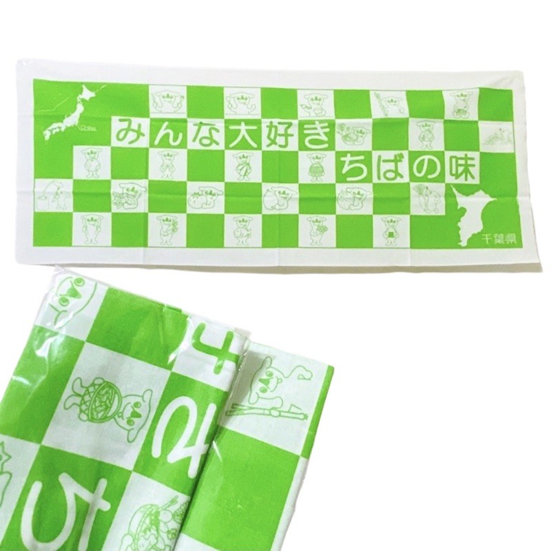 全新 日本 千葉縣吉祥物千葉君長布巾 蝦皮購物