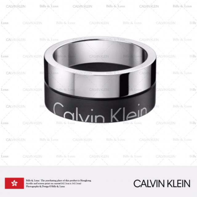 CK Calvin Klein Boost男士戒指