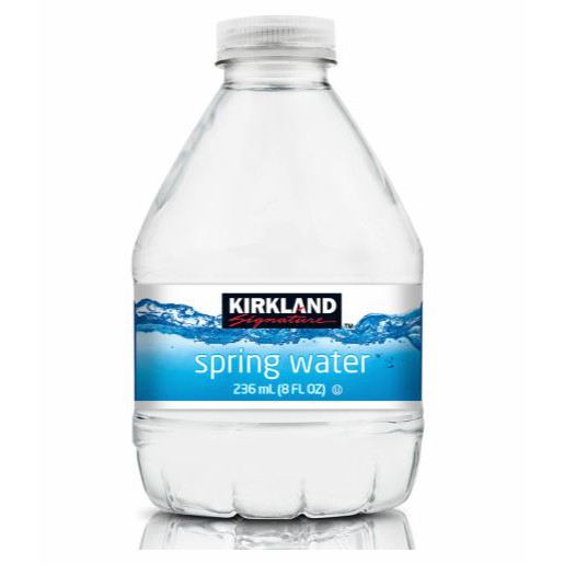 COSTCO代購 免運 Kirkland Signature 科克蘭 泉水 236毫升 X 80瓶 飲用水 礦泉水40瓶