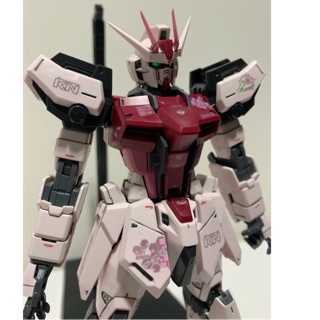 {鋼彈的屋-模型工作室} 萬代 MG 1/100 嫣紅 完成品 （實品如圖） 鋼彈 模型 代工