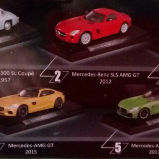 7-11限量1:43賓士鋅合金模型車Mercedes-Benz