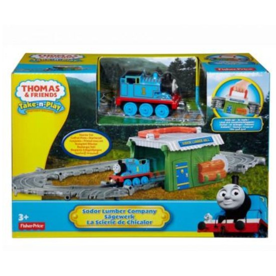 [TC玩具] 湯瑪帶著走 多多島伐木工廠遊戲組 湯瑪士 小火車 原價999 特價