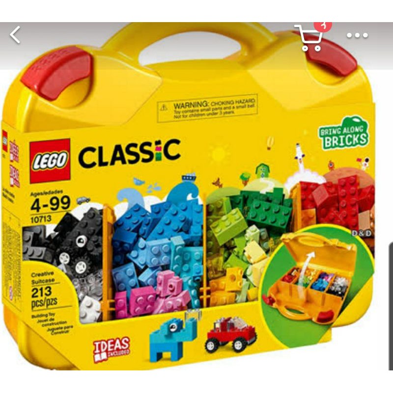 【群友優惠703】樂高積木 LEGO《 LT10713 》Classic 經典基本顆粒系列 - 創意手提箱